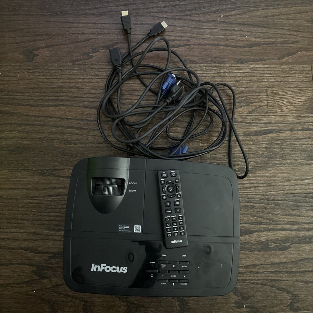 InFocus IN126a Projector - 3500 Lumens, 228 Lamp Hours